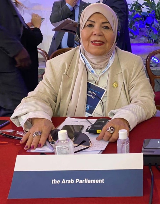 عضو البرلمان العربي النائبة شادية الجمل.