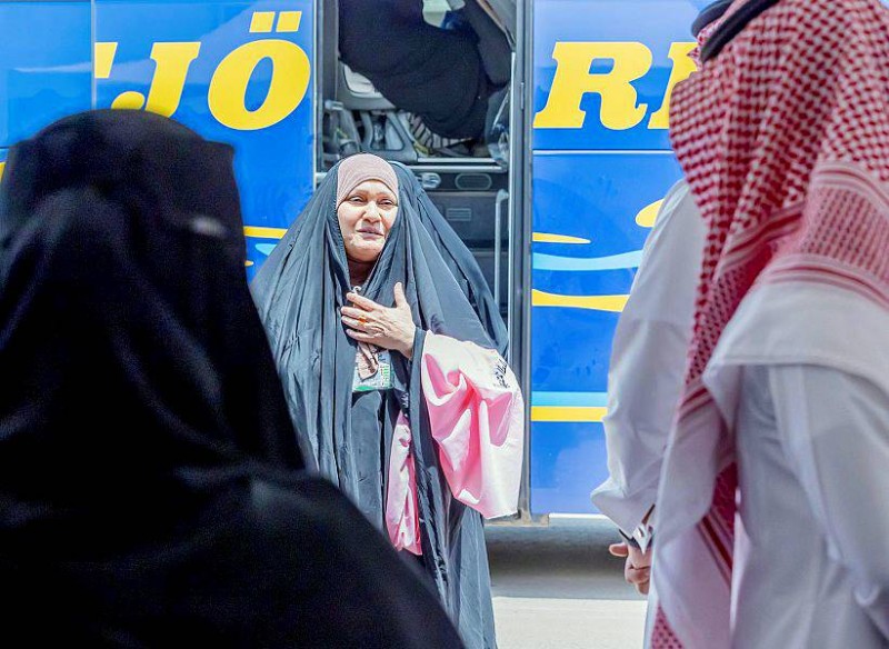 



منفذ جديدة عرعر يستقبل الدفعة الثانية من الحجاج.