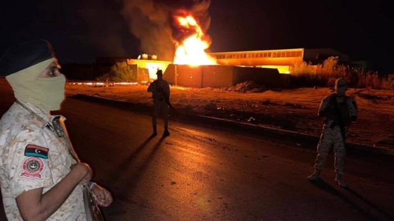 اشتباكات ليلية في طرابلس الليبية