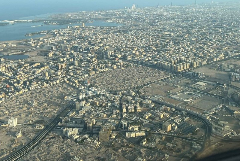 صورة جوية توضح الأحياء العشوائية في جدة بعد إزالتها