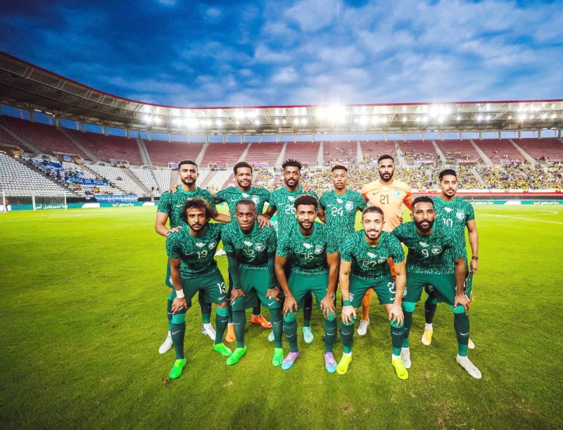 



المنتخب السعودي تعادل سلبيا في اللقاء الودي مع الإكوادور .