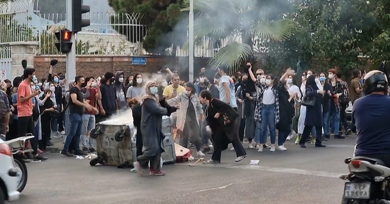 احتجاجات في إيران.