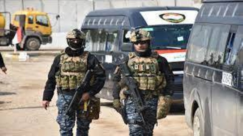 قوات أمن عراقية .
