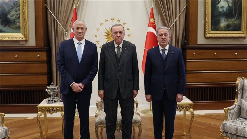 أوردغان يتوسط وزيري الدفاع التركي والإسرائيلي 