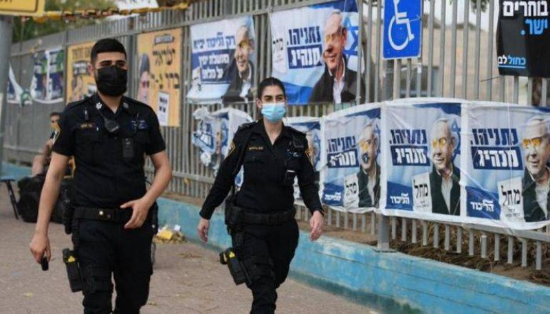 انتشار أمني مع بدء التصويت في إسرائيل.