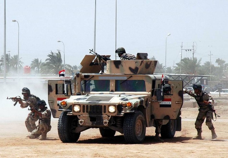 قوات الأمن العراقية.