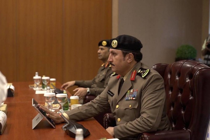 مدير الأمن العام الفريق محمد بن عبدالله البسامي مدشناً 5 خدمات للأمن العام في منصة أبشر