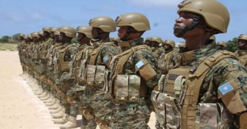 قوات الجيش الصومالي.