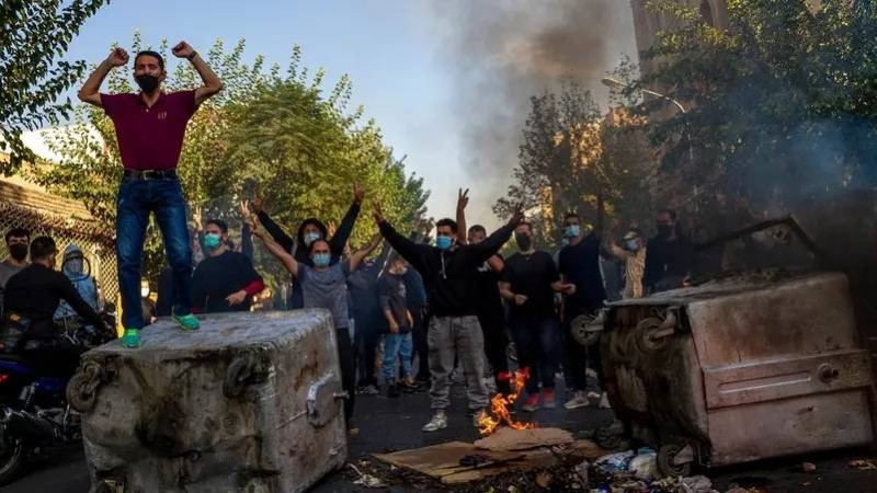 الاحتجاجات في إيران.