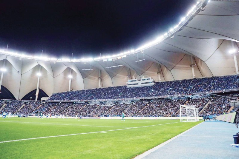



استاد الملك فهد الدولي يحتضن مواجهة نجوم فريق موسم الرياض أمام باريس سان جيرمان الفرنسي