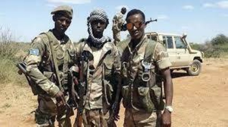 مسلحون من الجيش الصومالي.