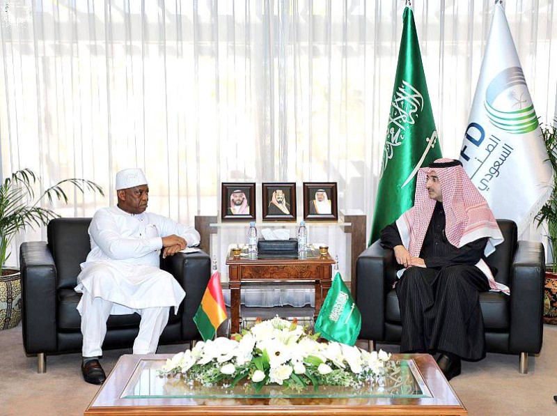 



رئيس الصندوق السعودي للتنمية يستقبل وزير خارجية غينيا.