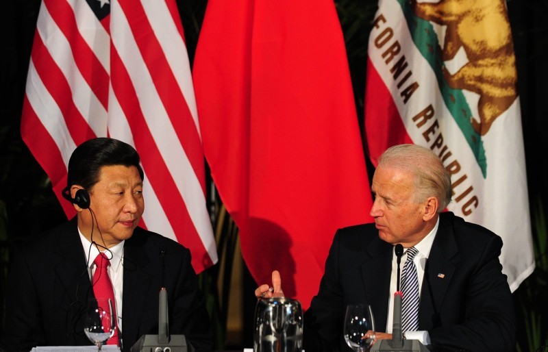 الرئيسان الأمريكي والصيني.