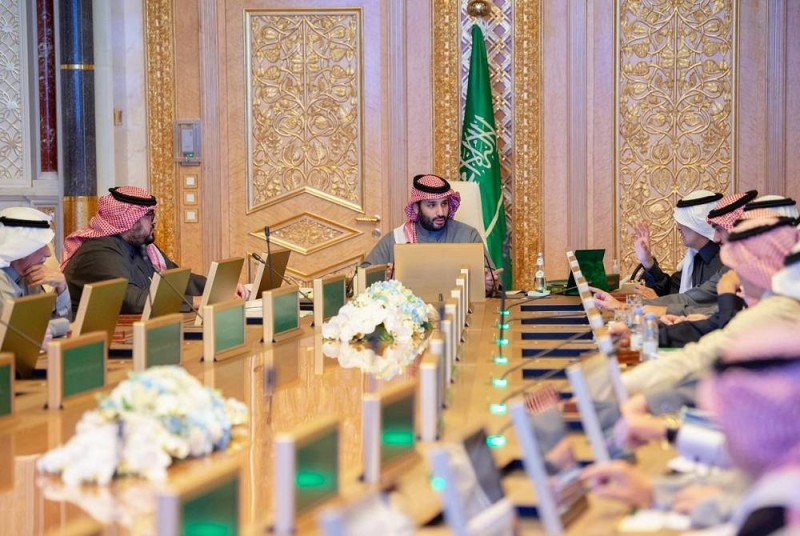 ولي العهد الأمير محمد بن سلمان مترئساً اجتماع مجلس الشؤون الاقتصادية والتنمية