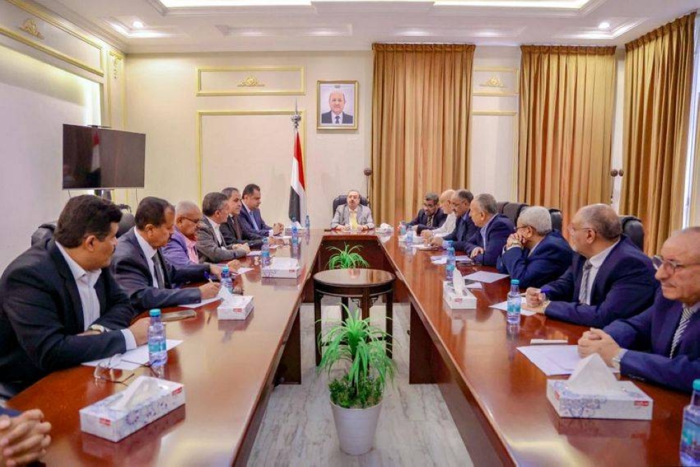 اجتماع البرلمان والحكومة اليمنية.