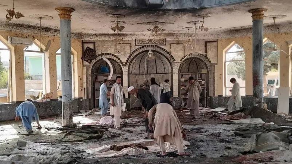 هجوم إرهابي في مسجد بأفغانستان