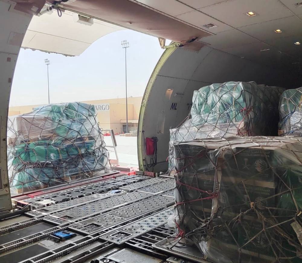 مغادرة الطائرة الإغاثية السعودية الثانية لمتضرري الفيضانات في ليبيا