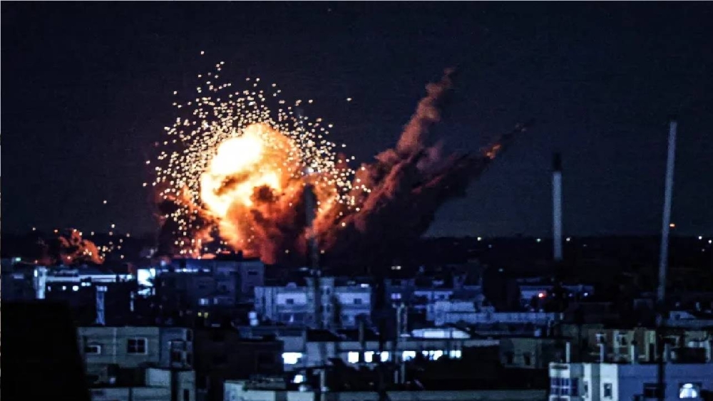 القصف الإسرائيلي على غزة يتواصل لليوم التاسع على التوالي.