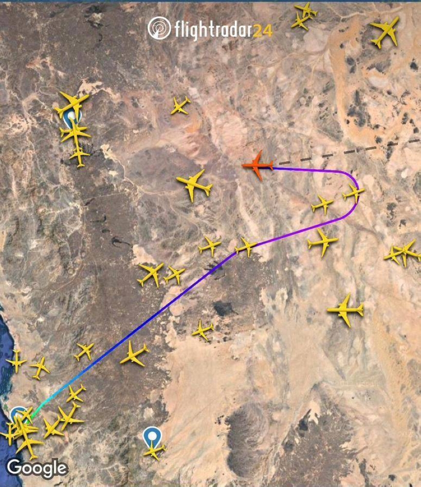 طائرة سعودية تغير مسارها من جدة إلى الرياض لإنقاذ امرأة يمنية - أخبار السعودية 2