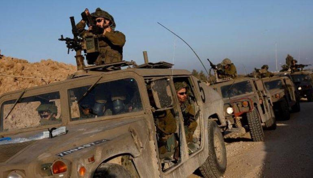 قوات إسرائيلية قرب قطاع غزة