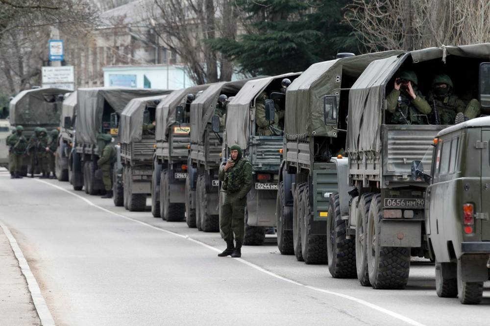 



آليات عسكرية أوكرانية.
