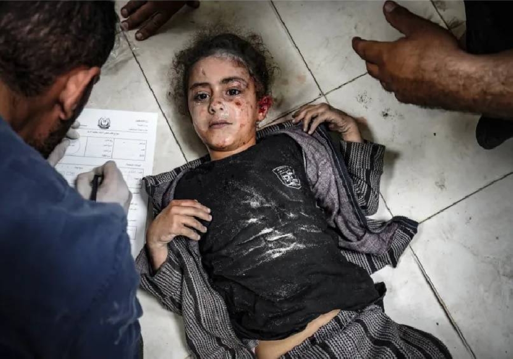الأطفال وقود الحرب في غزة.