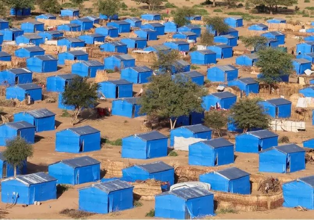 مخيمات اللاجئين السودانيين في تشاد.