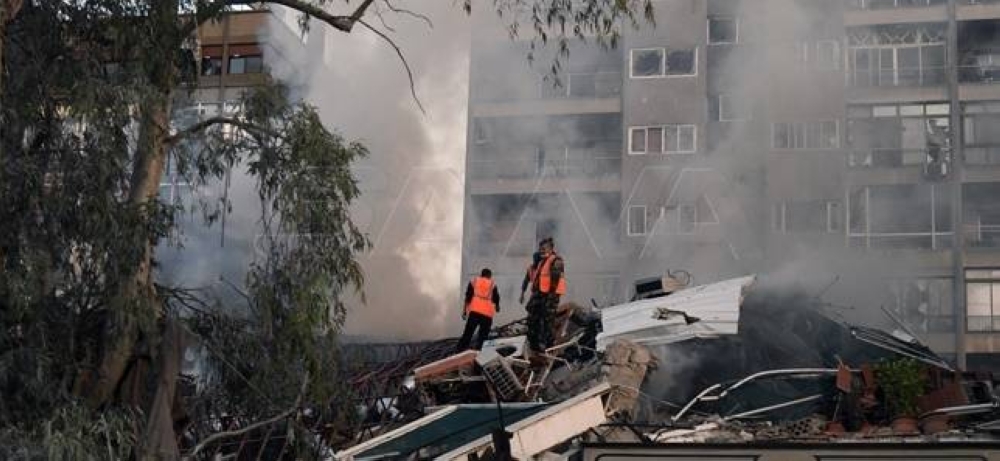 الهجوم الذي استهدف السفارة الإيرانية في دمشق