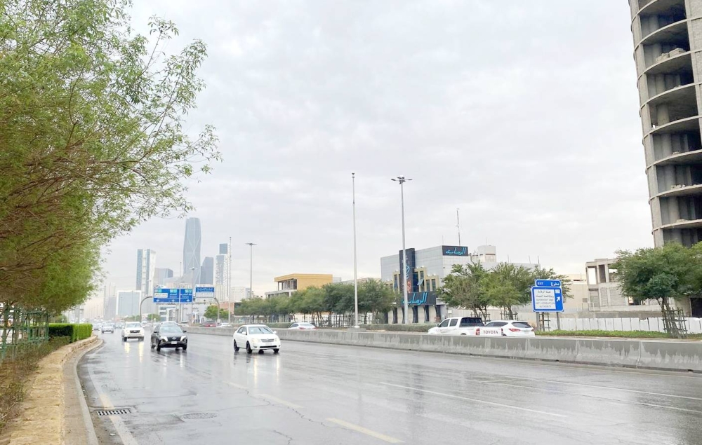 



أمطار وأجواء غائمة شهدتها العاصمة الرياض. (واس)
