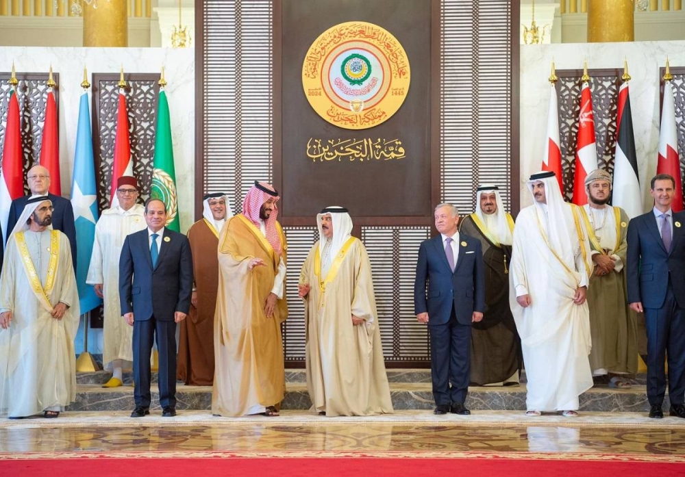 الدول العربية في «إعلان البحرين»: سنتصدى جماعيا لمحاولات تهجير الفلسطينيين