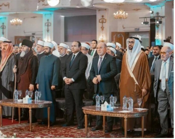 الأمين العام لمركز (كايسيد) الدكتور زهير الحارثي خلال مشاركته في المؤتمر الدولي التاسع للإفتاء بالعاصمة المصرية القاهرة.