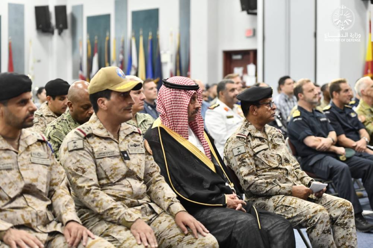 القوات البحرية تتسلم قيادة قوة الواجب المختلطة (CTF-150) من نظيرتها النيوزلندية