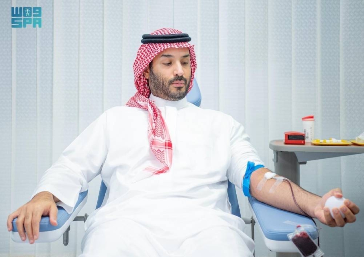 استجابة شعبية كبيرة لنداء ولي العهد للتبرع بالدم في أنحاء المملكة