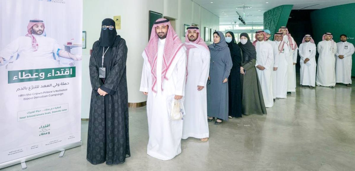 استجابة شعبية كبيرة لنداء ولي العهد للتبرع بالدم في أنحاء المملكة
