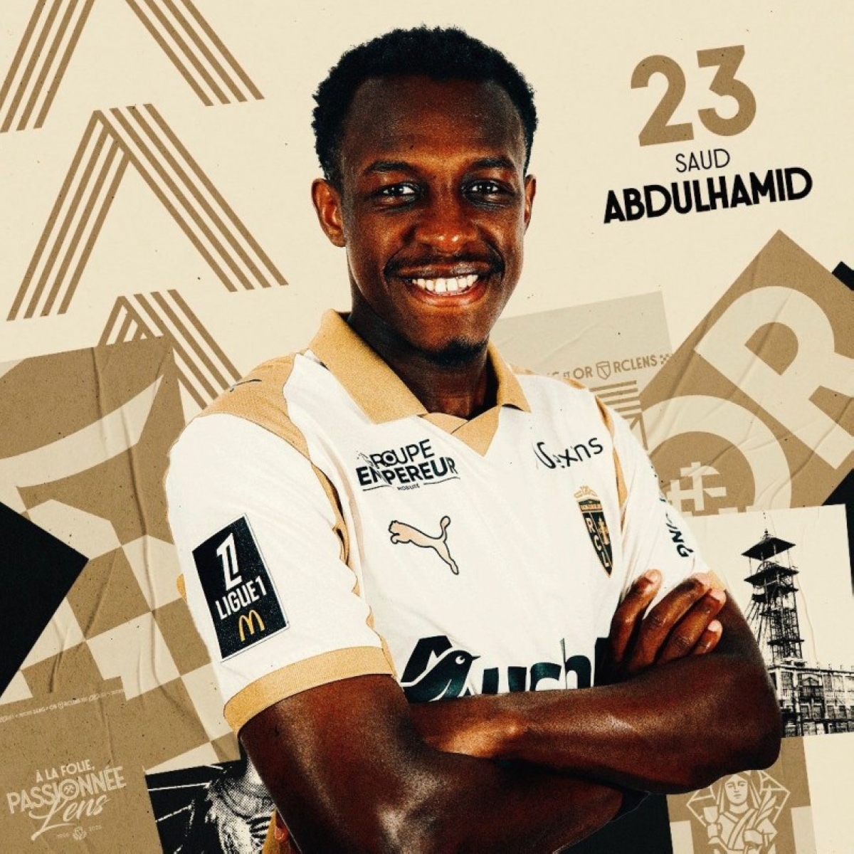 سعود عبدالحميد يصل مع لانس لثالث الدوري الفرنسي